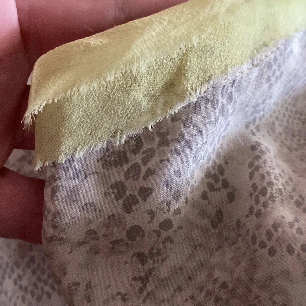 ❌SOLD❌Rebecca Taylor 100% Silk Sleeveless Flowy Dress🤍⭐️🤍 - Picture 7 of 15